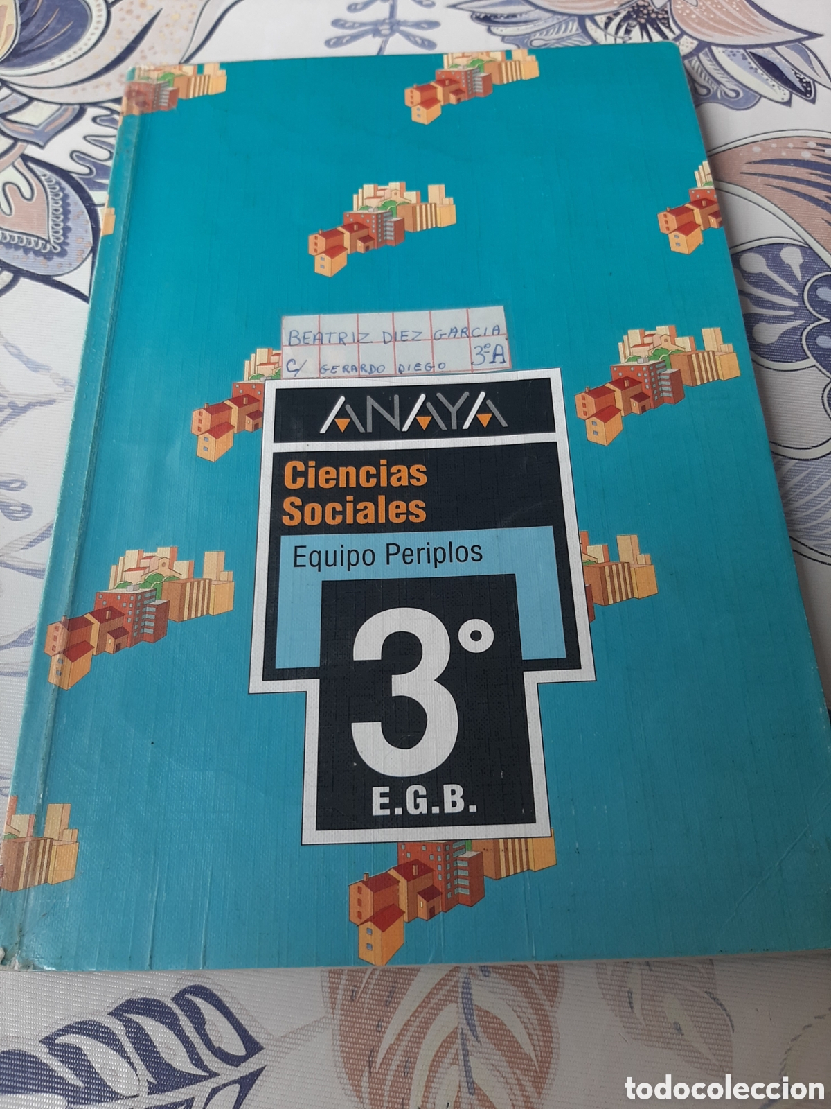 Libros de segunda mano: ANAYA CIENCIAS SOCIALES 3 EGB - Foto 1