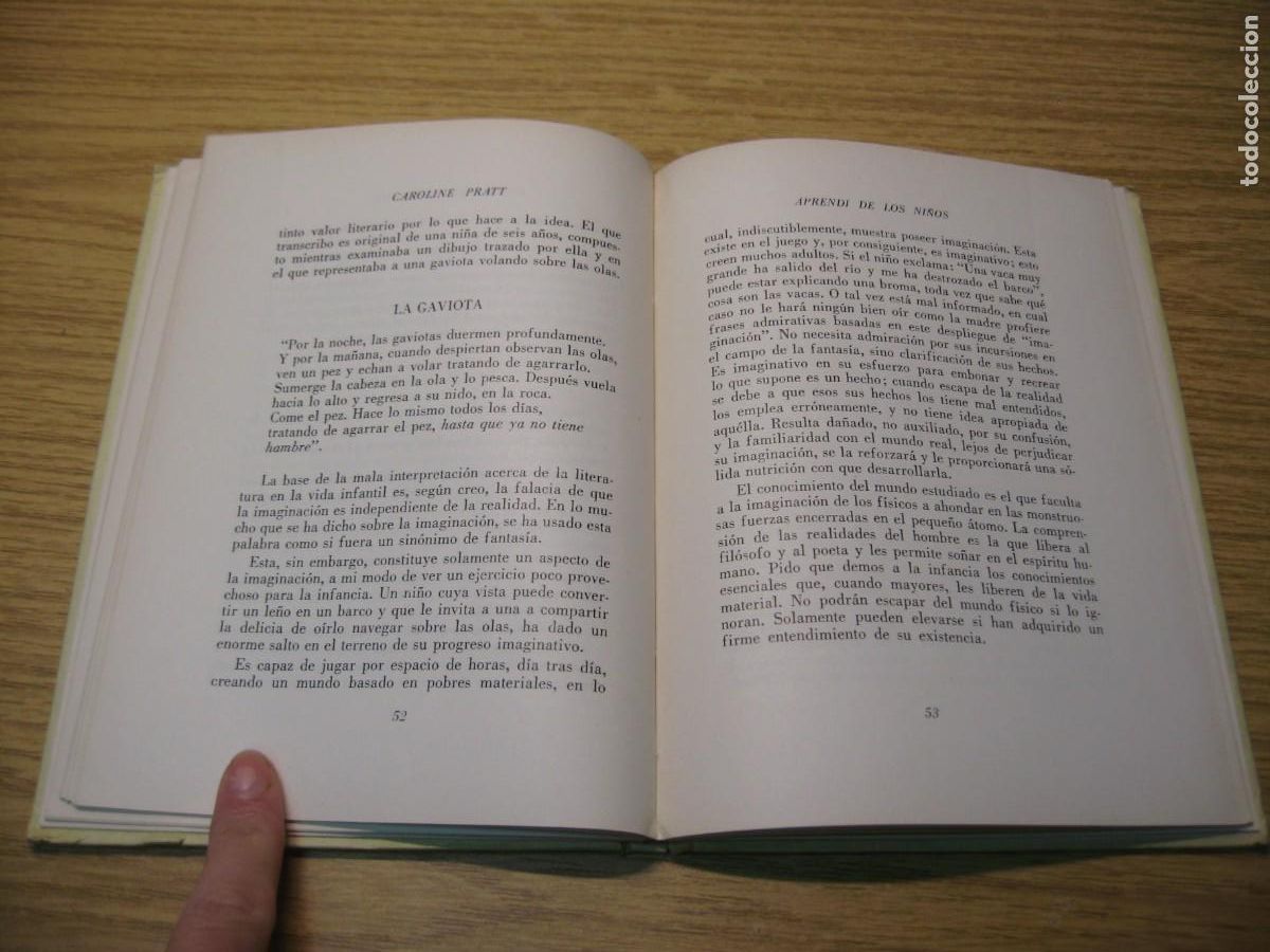 Libros de segunda mano: APRENDI DE LOS NI&Ntilde;OS. CAROLINE PRATT. EDITORIAL INTERCONTINENTAL. 1954 - Foto 9