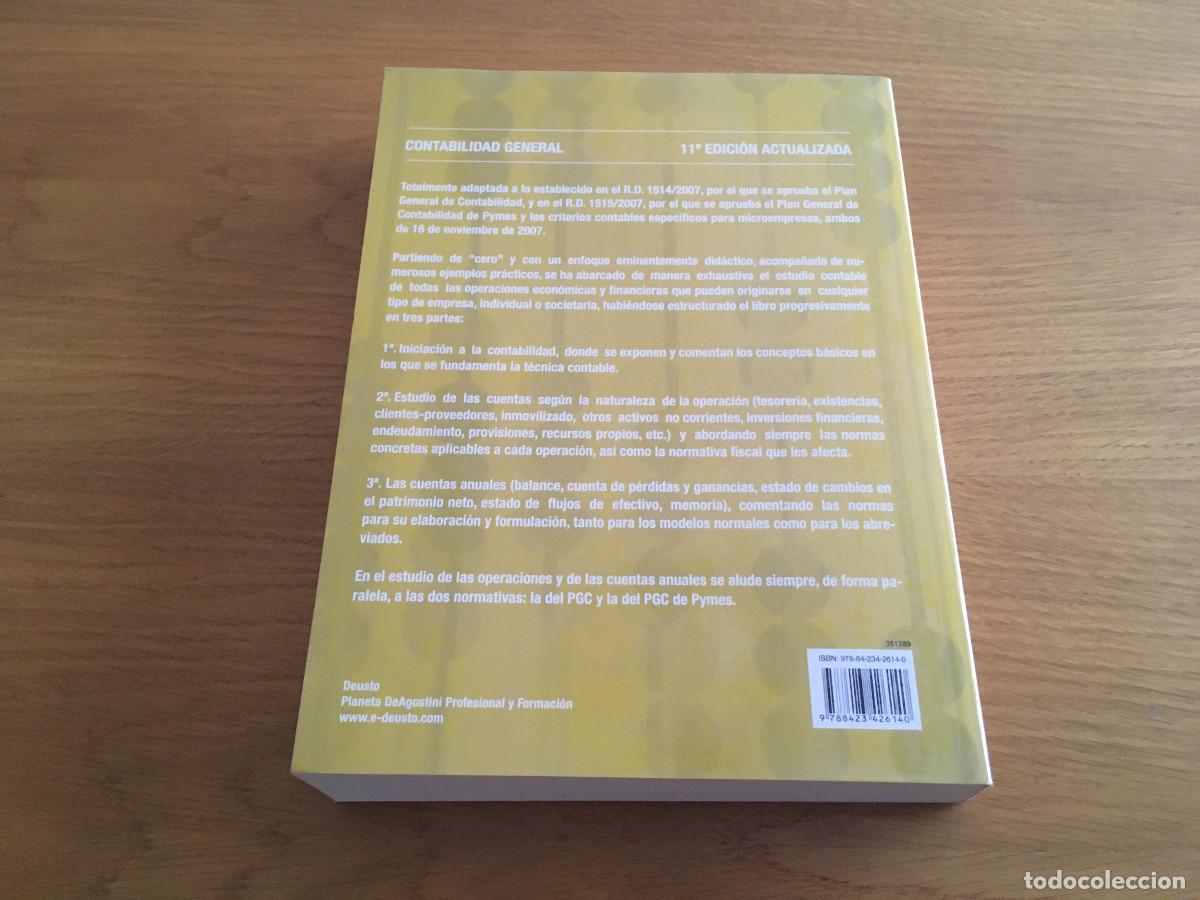 Libros de segunda mano: Contabilidad General (Ome&ntilde;aca) en castellano - Foto 2