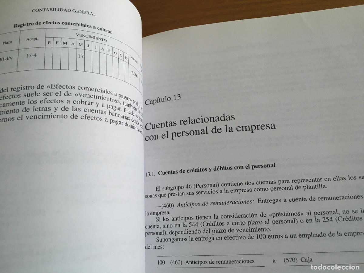 Libros de segunda mano: Contabilidad General (Ome&ntilde;aca) en castellano - Foto 7