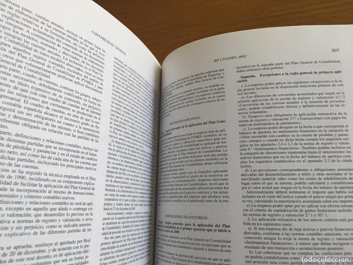 Libros de segunda mano: Contabilidad General (Ome&ntilde;aca) en castellano - Foto 10