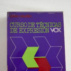 Libros de segunda mano: CURSOS DE TECNICAS DE EXPRESION - NOVO STUDIO - VOX.