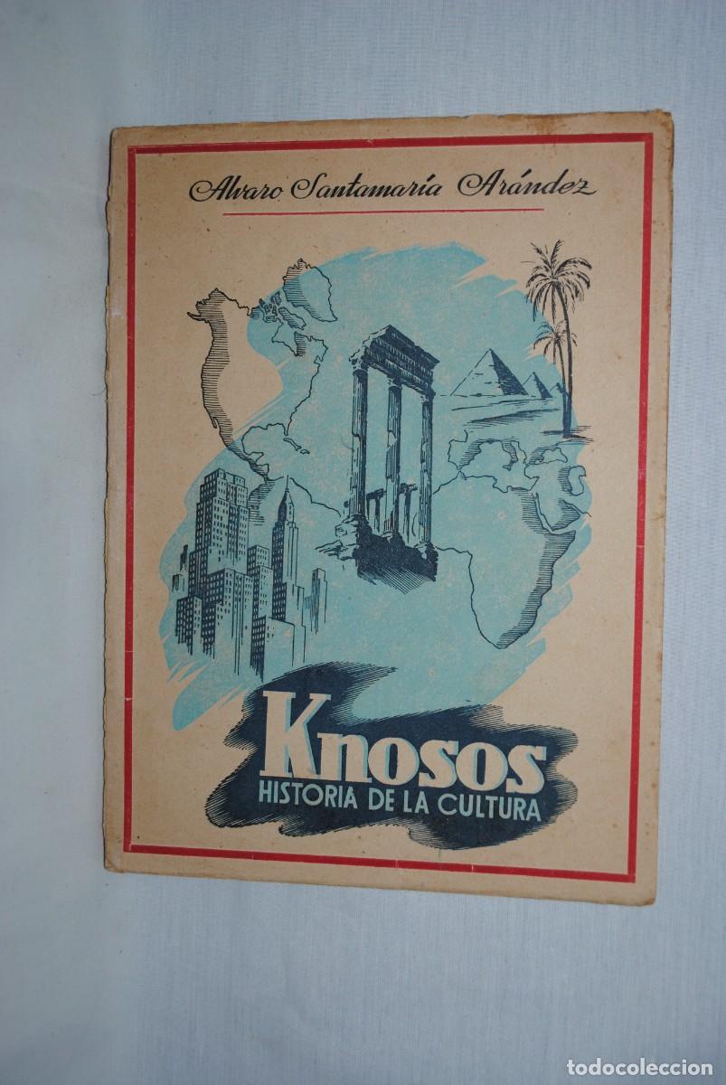 Libros de segunda mano: LIBRO , KNOSOS, HISTORIA DE LA CULTURA . - Foto 1