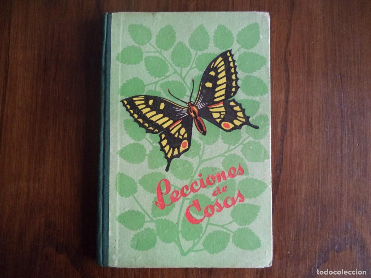 Libros de segunda mano: Libro texto escuela Lecciones de Cosas. - Foto 1