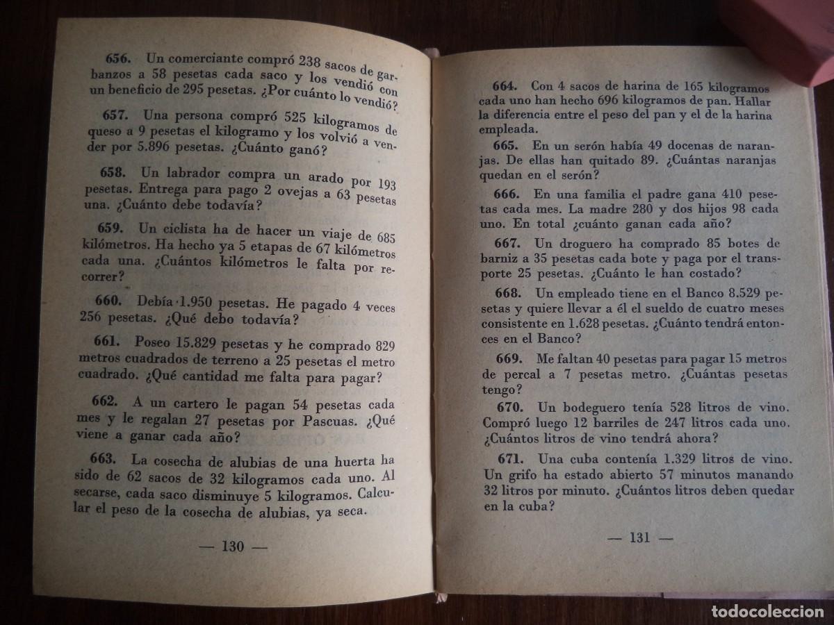 Libros de segunda mano: Libro texto escuela Mi Librito de C&aacute;lculo. - Foto 6