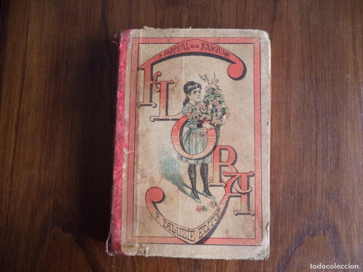 Libros de segunda mano: Libro texto escuela Flora o la educaci&oacute;n de una ni&ntilde;a. - Foto 1