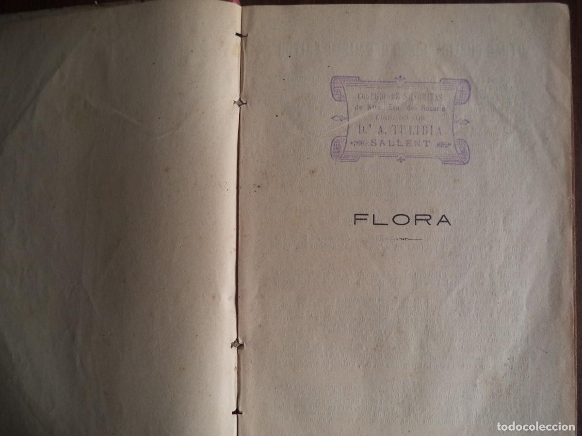 Libros de segunda mano: Libro texto escuela Flora o la educaci&oacute;n de una ni&ntilde;a. - Foto 2