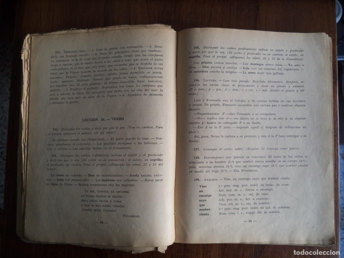 Libros de segunda mano: Libro texto escuela Gr&aacute;matica . Segundo Grado. - Foto 4