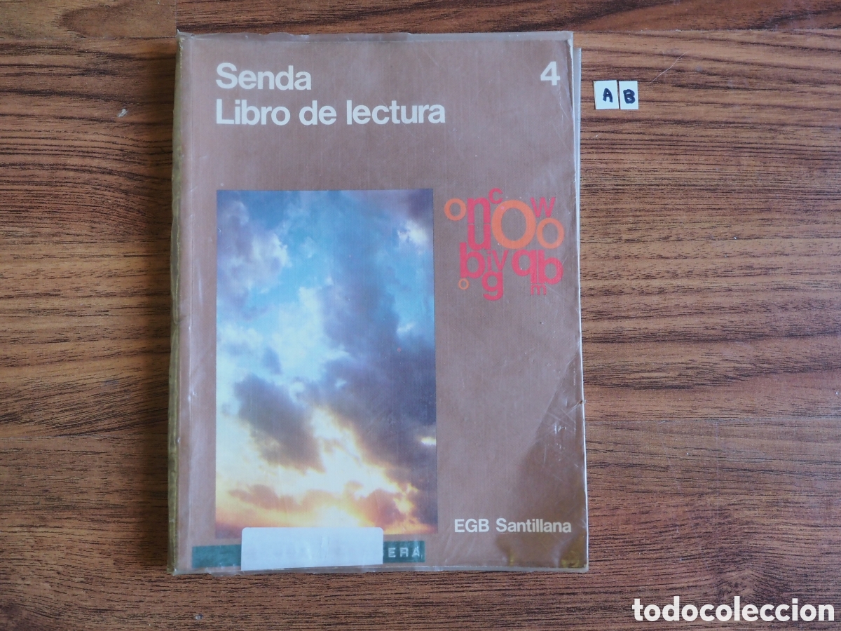 Libros de segunda mano: Libro de lectura Senda 4 de EGB - Foto 1