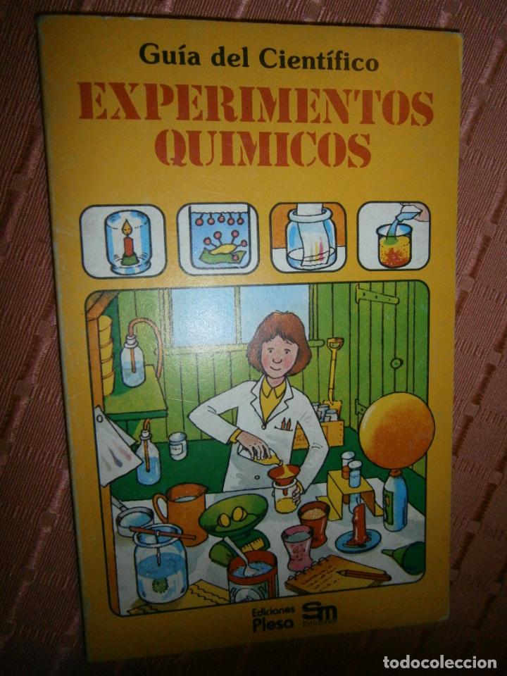 Libros de segunda mano: ANTIGUO LIBRO - GUIA DEL CIENTIFICO - EXPERIMENTOS QUIMICOS - Foto 1