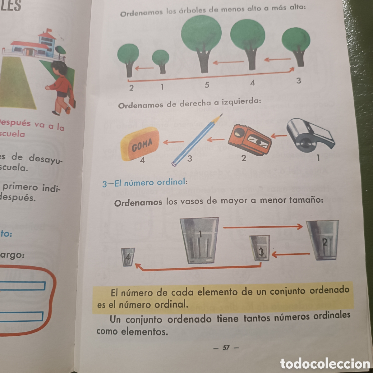 Libros de segunda mano: EDITORIAL MI&Ntilde;ON - NUEVA MATEM&Aacute;TICA- ALVAREZ, 1 EGB, 1971 - Foto 4