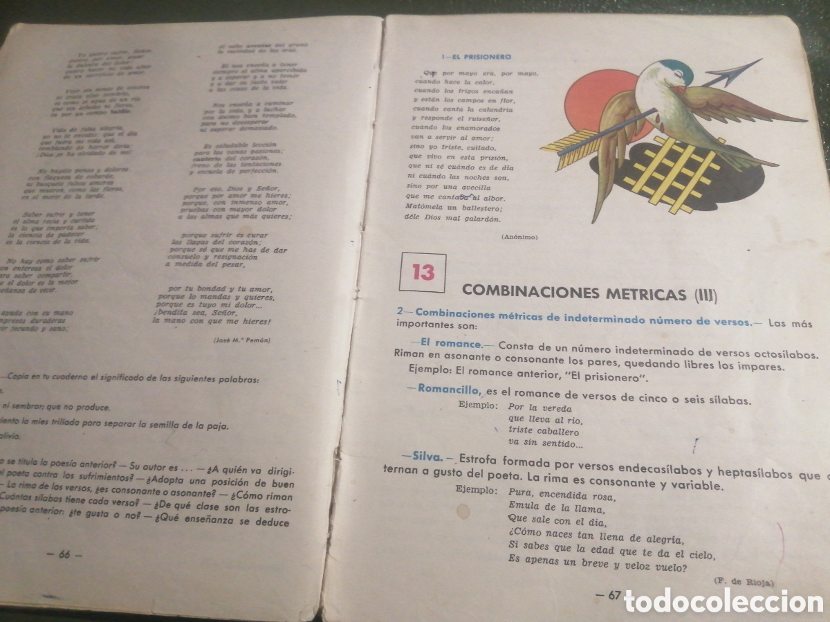 Libros de segunda mano: LENGUAJE OCTAVO CURSO, &Aacute;LVAREZ, A&Ntilde;O 1976 - Foto 3