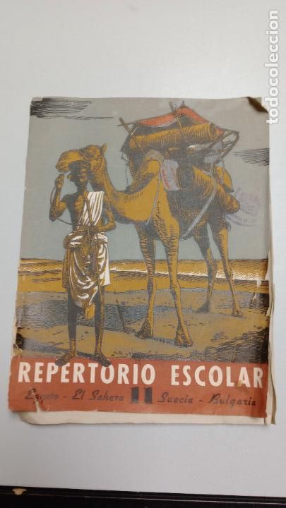 Libros de segunda mano: REPERTORIO ESCOLAR N&ordm; 11 ( CON RECORTABLES) EGIPTO, EL SAHARA, SUECIA Y BULGARIA.