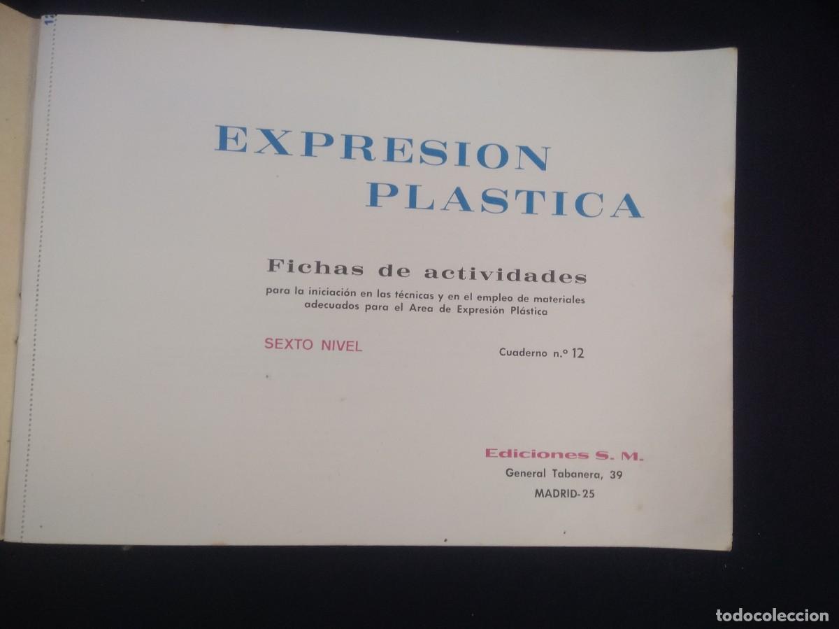 Libros de segunda mano: Libro Expresion Plastica 12 Editorial SM A&ntilde;o 1972 - Foto 6
