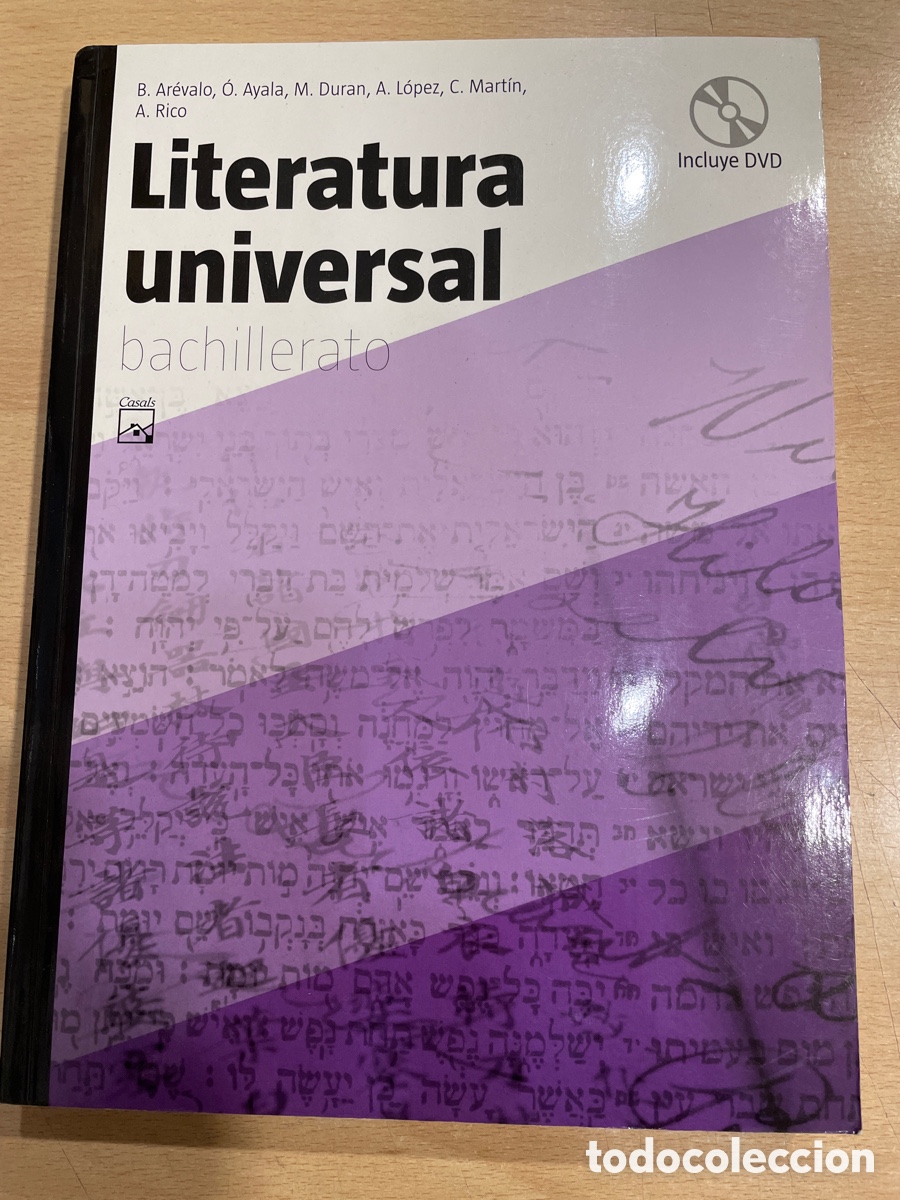 Gebrauchte B&uuml;cher: Literatura universal bachillerato. Incluye DVD