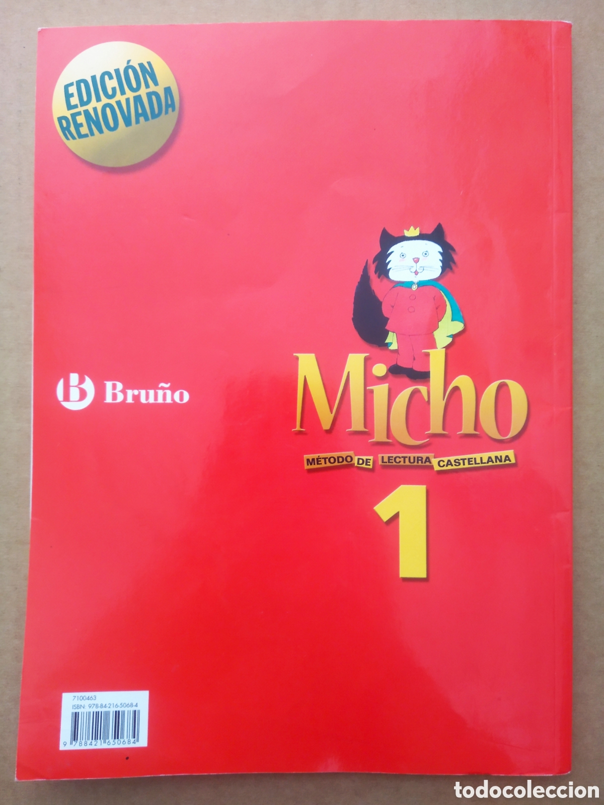 9788421651018 - Micho 1 Lectoescritura - Ed. Bruño