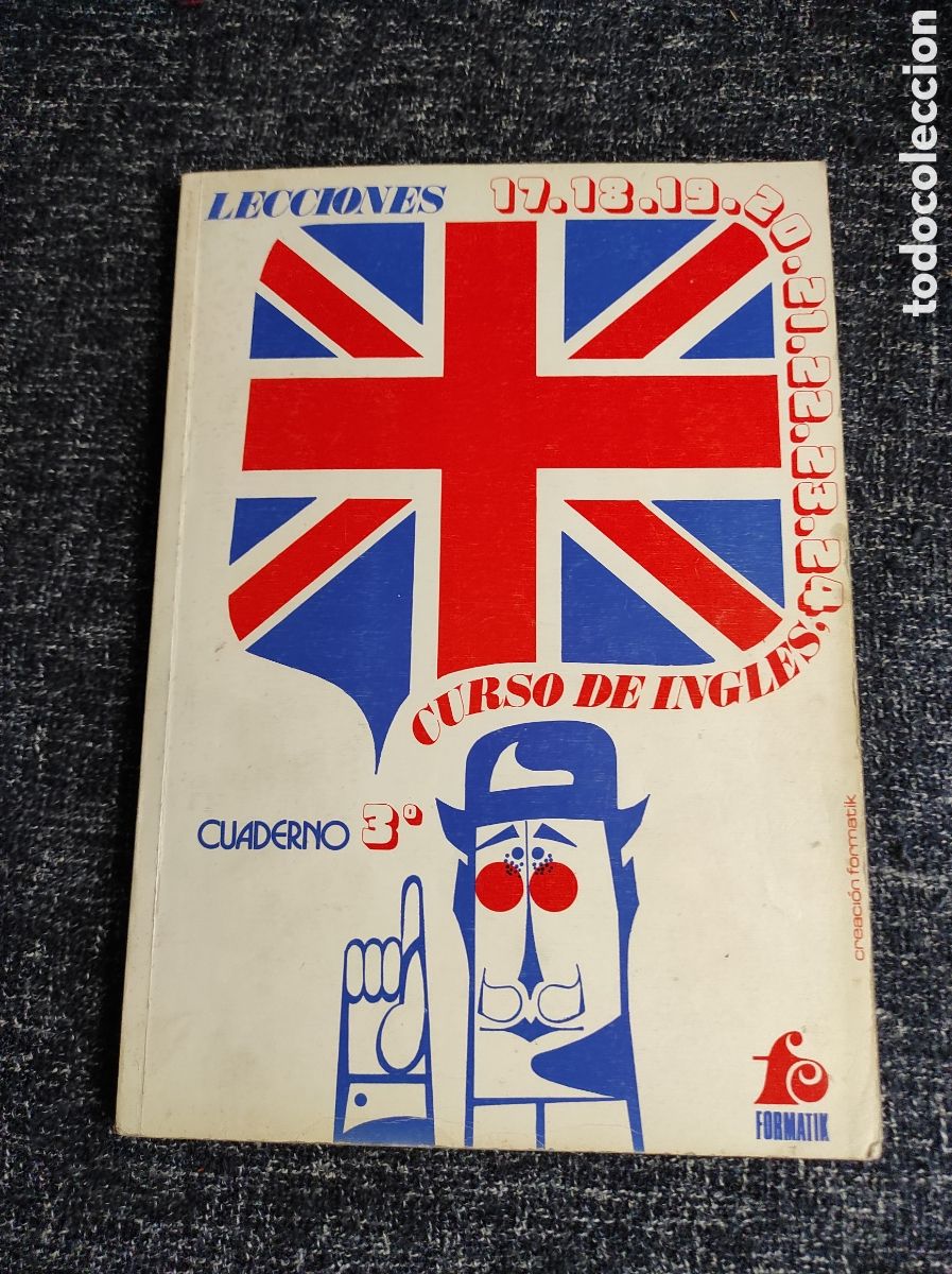 Libros de segunda mano: CURSO DE INGLES - CUADERNO 3&ordm; - FORMATIK A&Ntilde;OS 80 - Foto 1