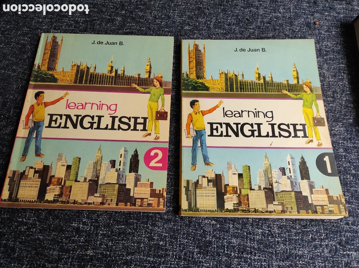 Libros de segunda mano: LEARNING ENGLISH - 2 TOMOS -ED. EDICIONES J. J. B. 1977 - Foto 1