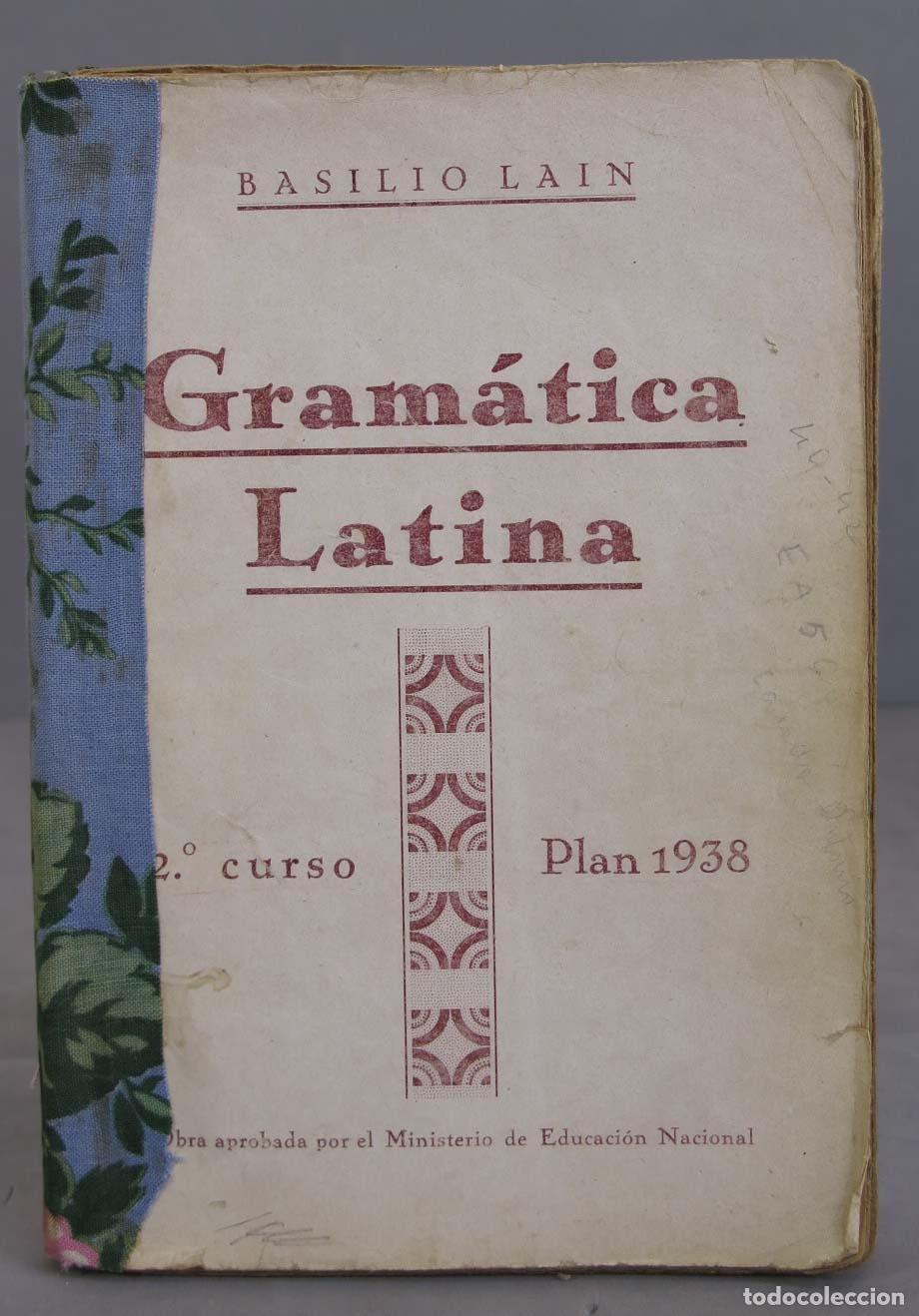 Libros de segunda mano: MANUAL DE GRAMATICA LATINA. LAIN. 1938 - Foto 1