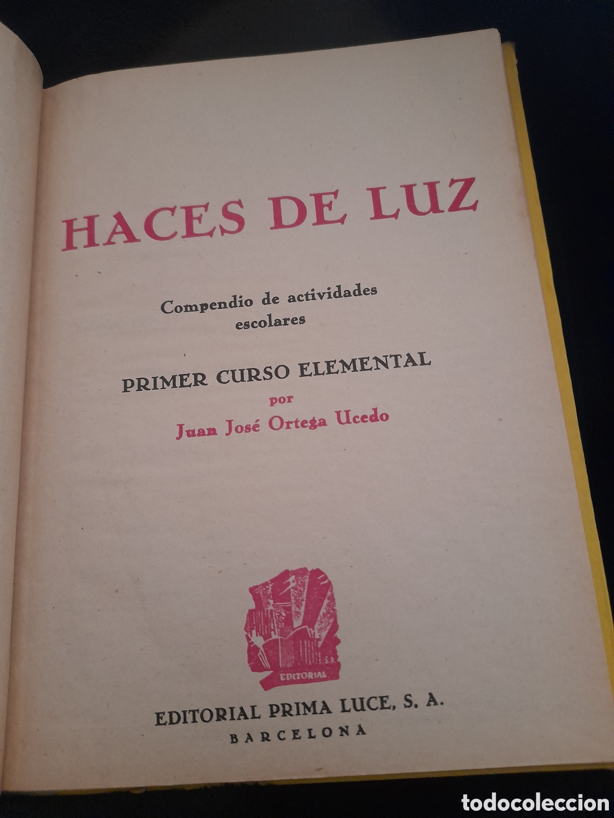 Libros de segunda mano: Haces de Luz, compendio de actividades escolares, de 1962 - Foto 3