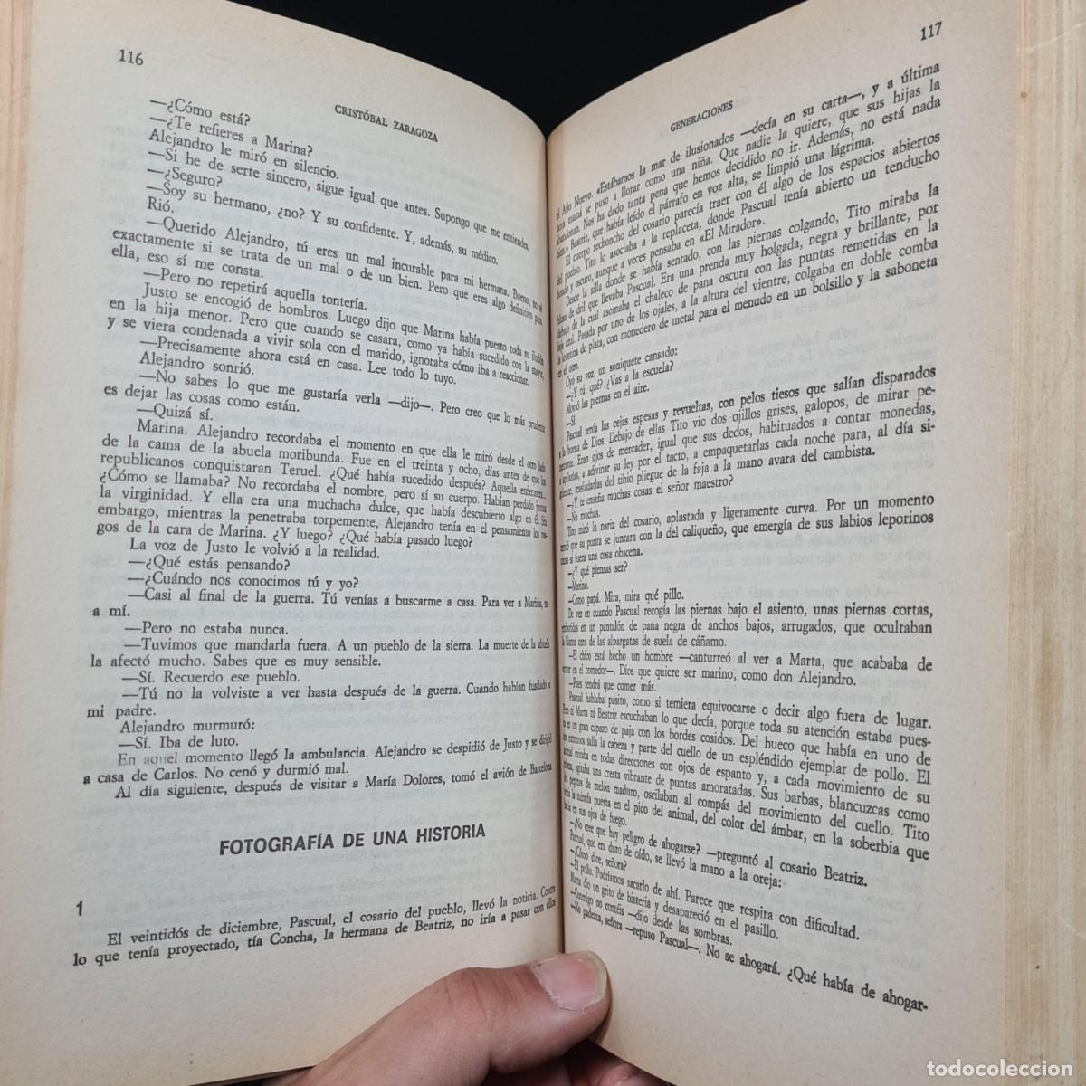Libros de segunda mano: GENERACIONES - CRSITOBAL ZARAGOZA - LIBRO DEL A&Ntilde;O 1982 / 24.282 - Foto 7