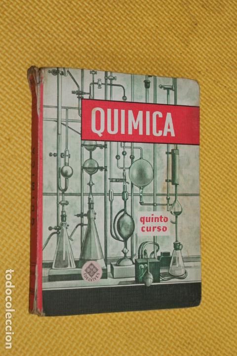 Libros de segunda mano: QUIMICA, 5&ordm; CURSO, EDELVIVES 1960 - Foto 1