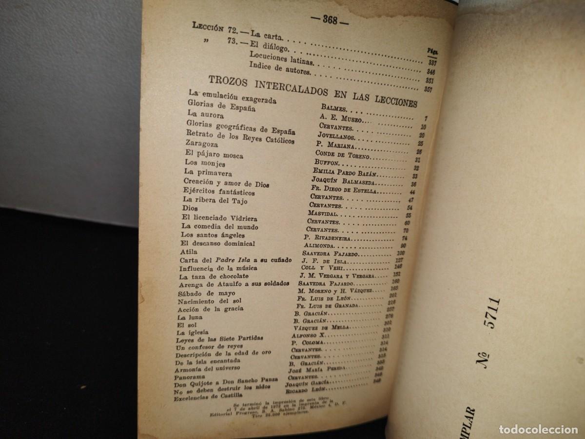 Libros de segunda mano: 28- GRAM&Aacute;TICA ESPA&Ntilde;OLA. TERCER LIBRO - EMILIO MAR&Iacute;N - 1972 - Foto 5