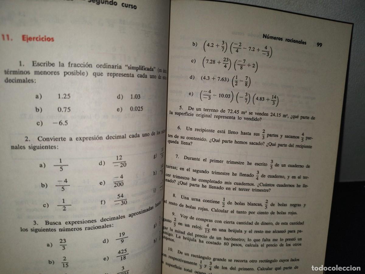 Libros de segunda mano: 28- MATEM&Aacute;TICAS 2 - C. BOSCH, C. HERN&Aacute;NDEZ, E. DE OTEYZA - Foto 4