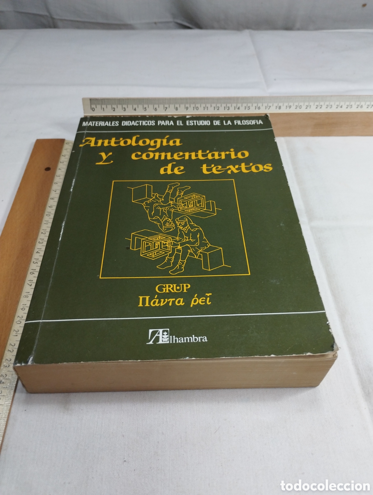 Libros de segunda mano: Antolog&iacute;a y comentario de textos. Editorial Alhambra, 1982 KKB - Foto 1
