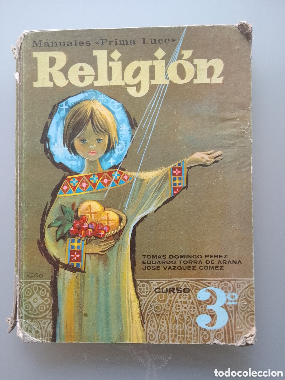 Libros de segunda mano: MANUALES &rdquo;PRIMA LUCE&rdquo; RELIGION CURSO 2&ordf; A&Ntilde;O 1968. - Foto 1