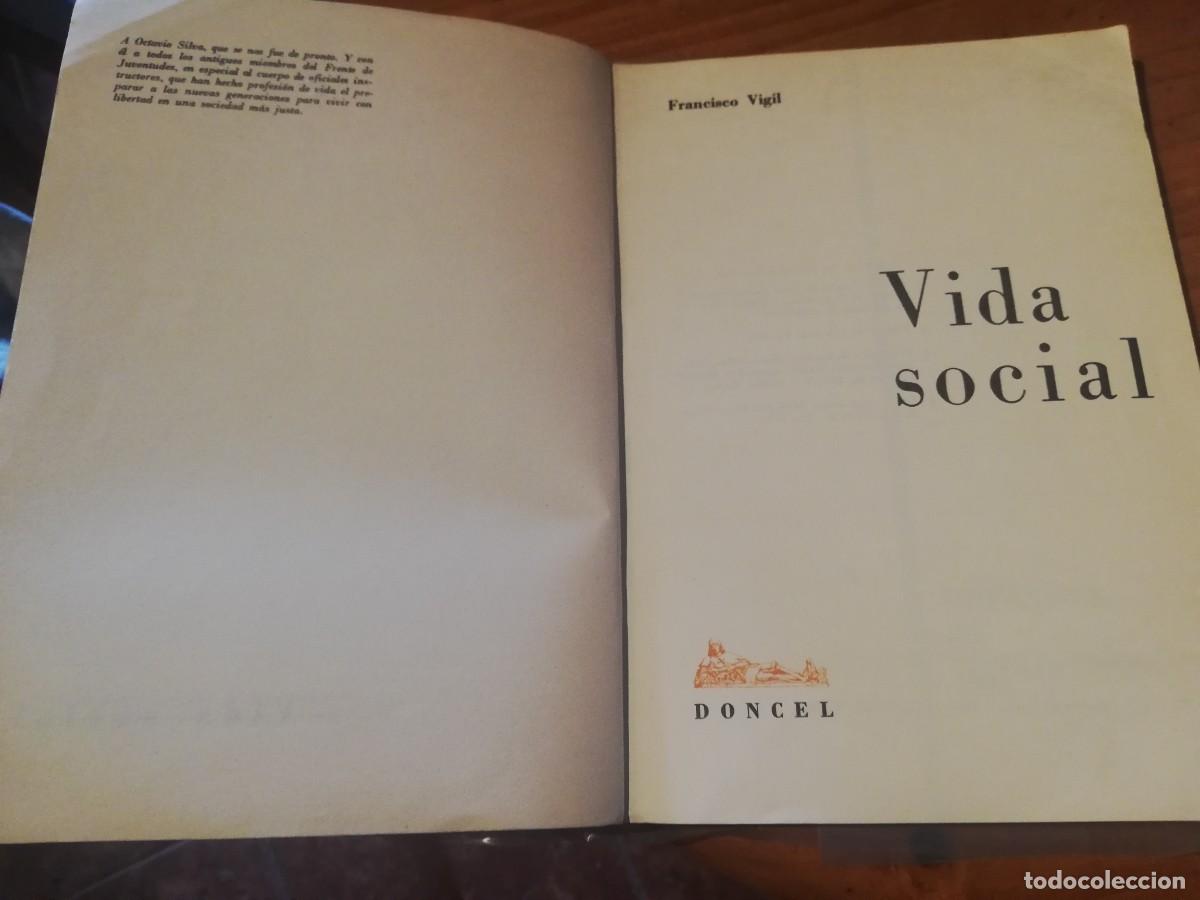 Libros de segunda mano: VIDA SOCIAL. FRANCISCO VIGIL DONCEL 1971 - Foto 3