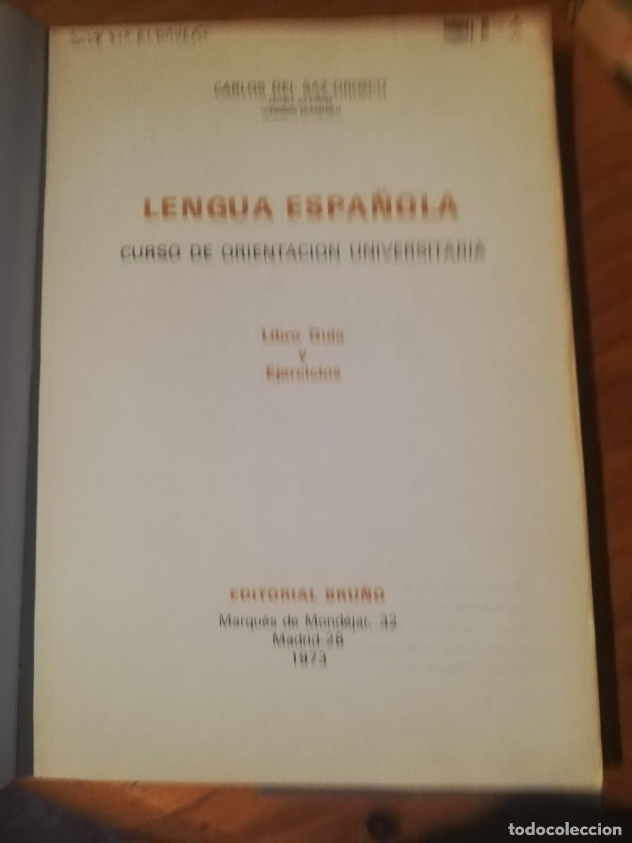 Libros de segunda mano: LENGUA ESPA&Ntilde;OLA COU BRU&Ntilde;O. 1975 - Foto 2