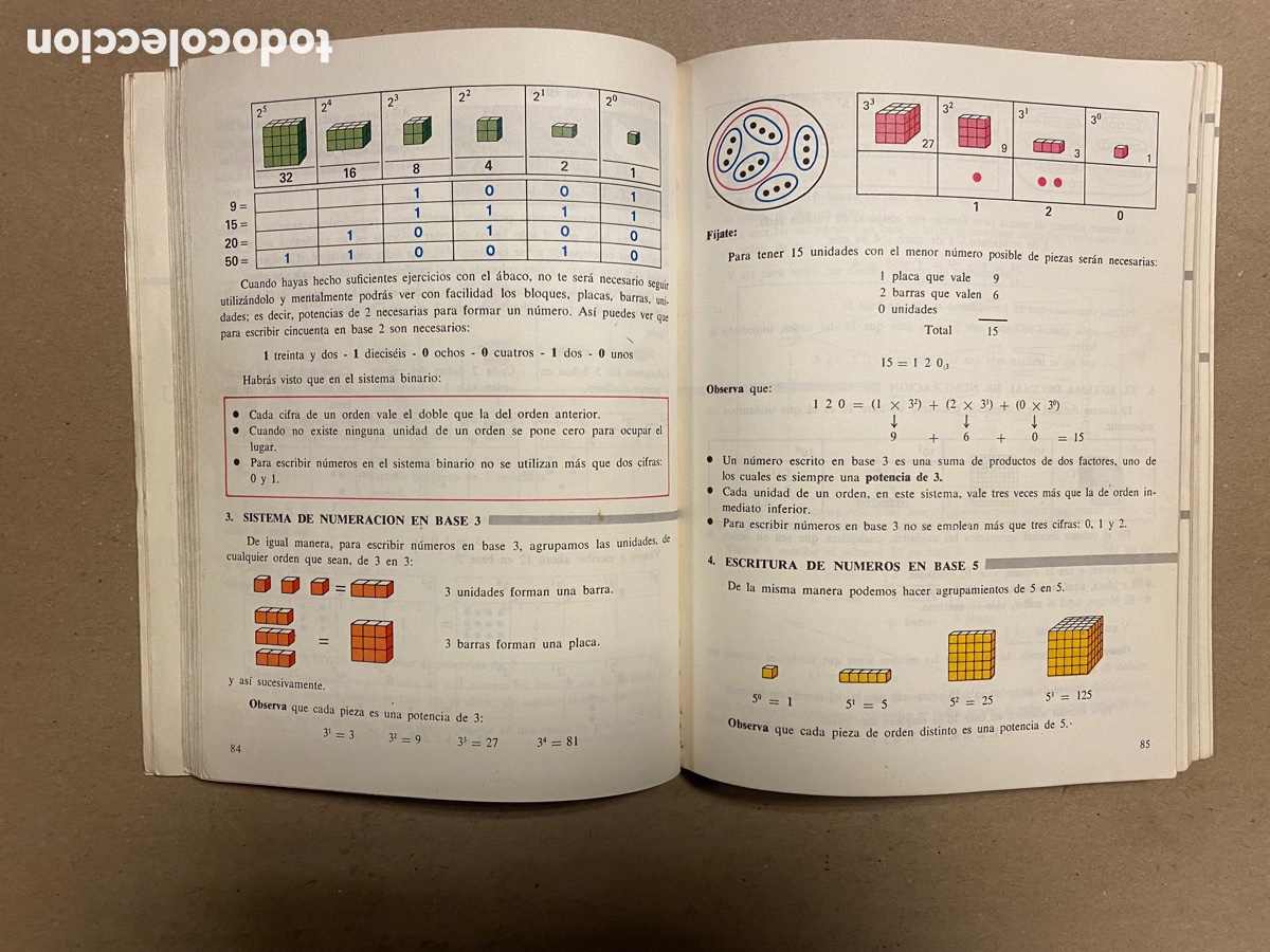 Libros de segunda mano: MATEM&Aacute;TICAS B&Aacute;SICAS 5&ordm; EGB. LIBRO DE CONSULTA DEL ALUMNO. EDICIONES ANAYA 1974. - Foto 5