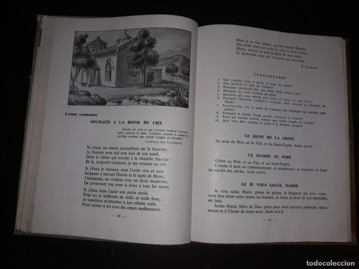 Libros de segunda mano: Lengua Francesa Segundo Curso ( con el Programa ) Editorial Luis Vives 1958 - Foto 3