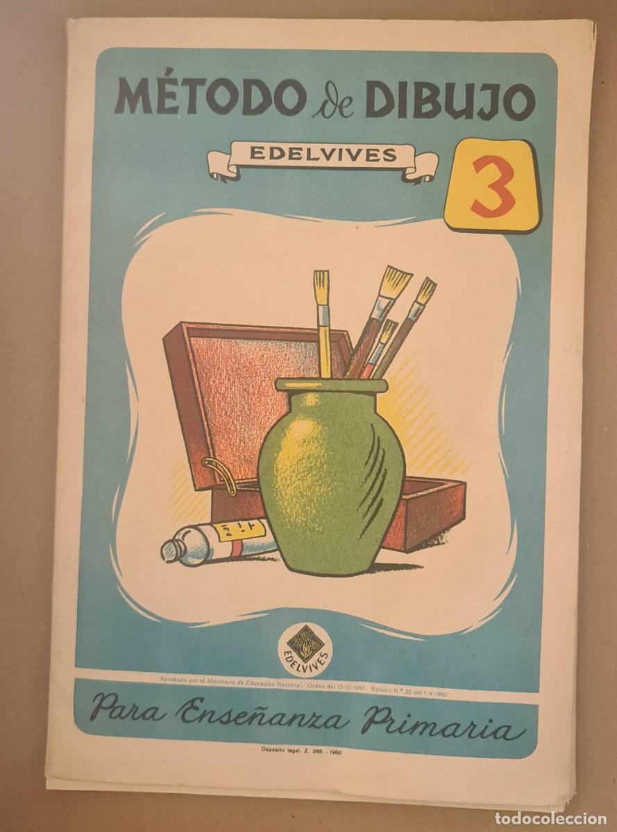 Libros de segunda mano: M&eacute;todo de dibujo Edelvives. 1960 - Foto 1