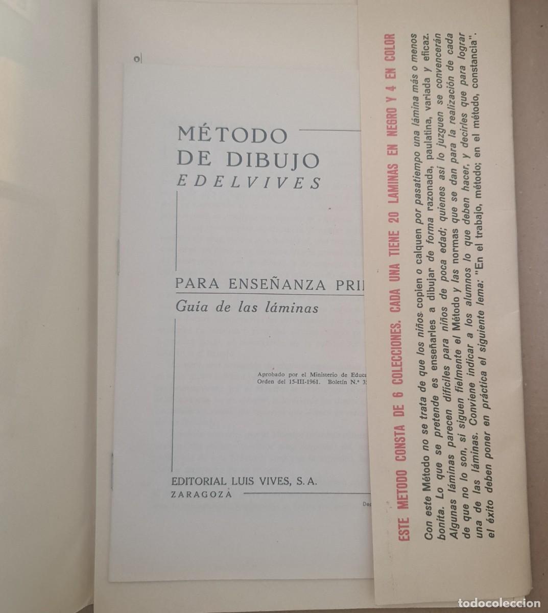 Libros de segunda mano: M&eacute;todo de dibujo Edelvives. 1960 - Foto 4