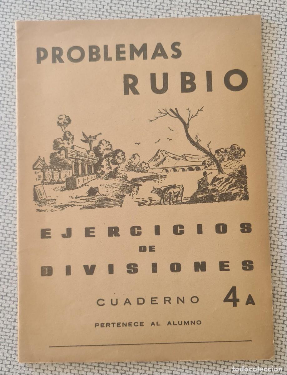 Libros de segunda mano: 2 ejemplares Problemas Rubio. Matem&aacute;ticas. 1959 - Foto 2