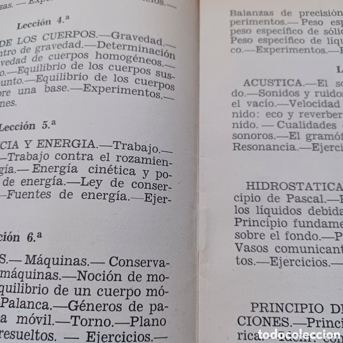 Libros de segunda mano: PROGRAMA FISICA Y QUIMICA 4 BACHILLERATO 1965 EDICIONES S.M - Foto 2
