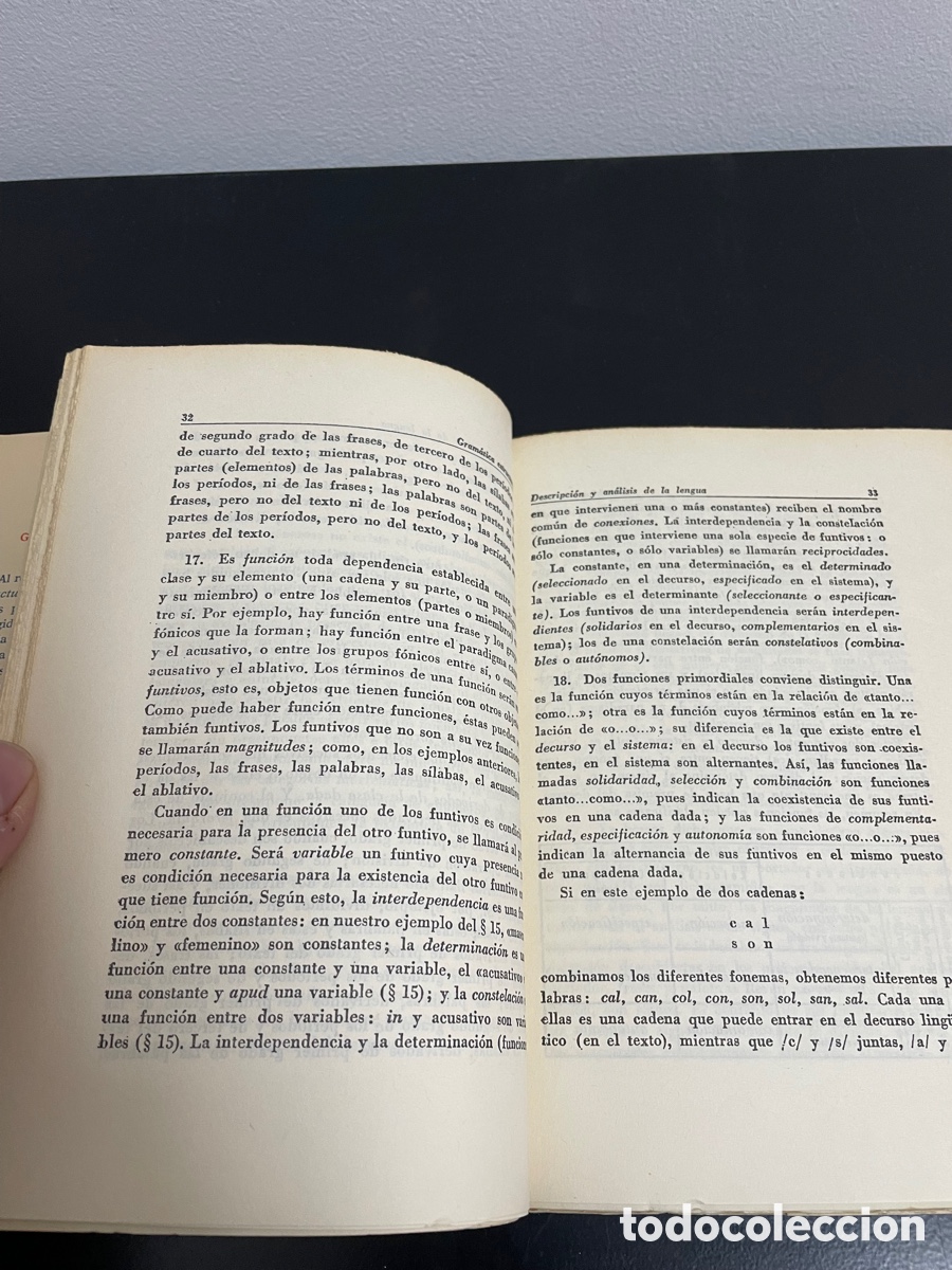 Libros de segunda mano: Gram&aacute;tica estructural, Emilio Alarcos Llorach - Foto 2