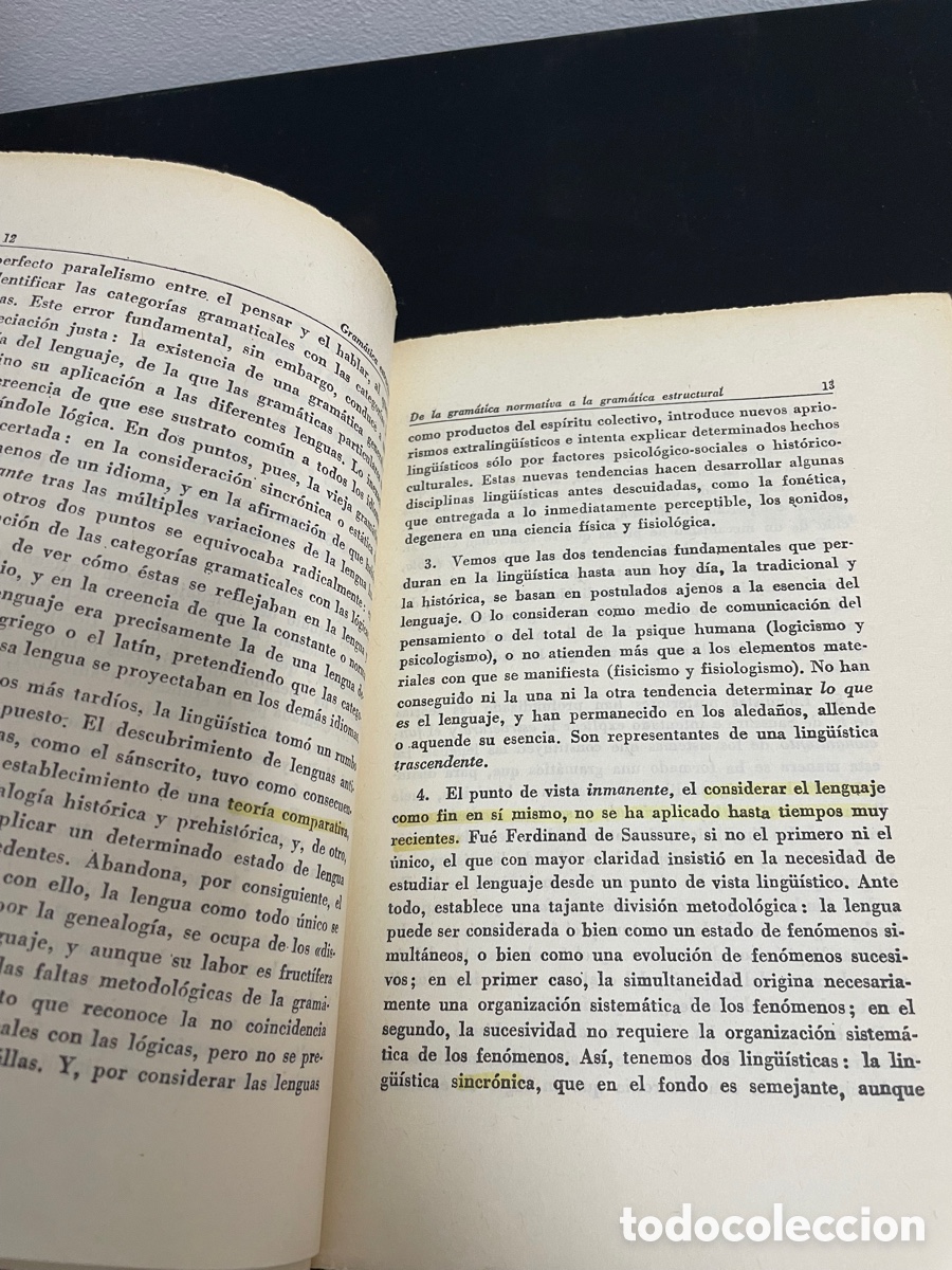 Libros de segunda mano: Gram&aacute;tica estructural, Emilio Alarcos Llorach - Foto 3