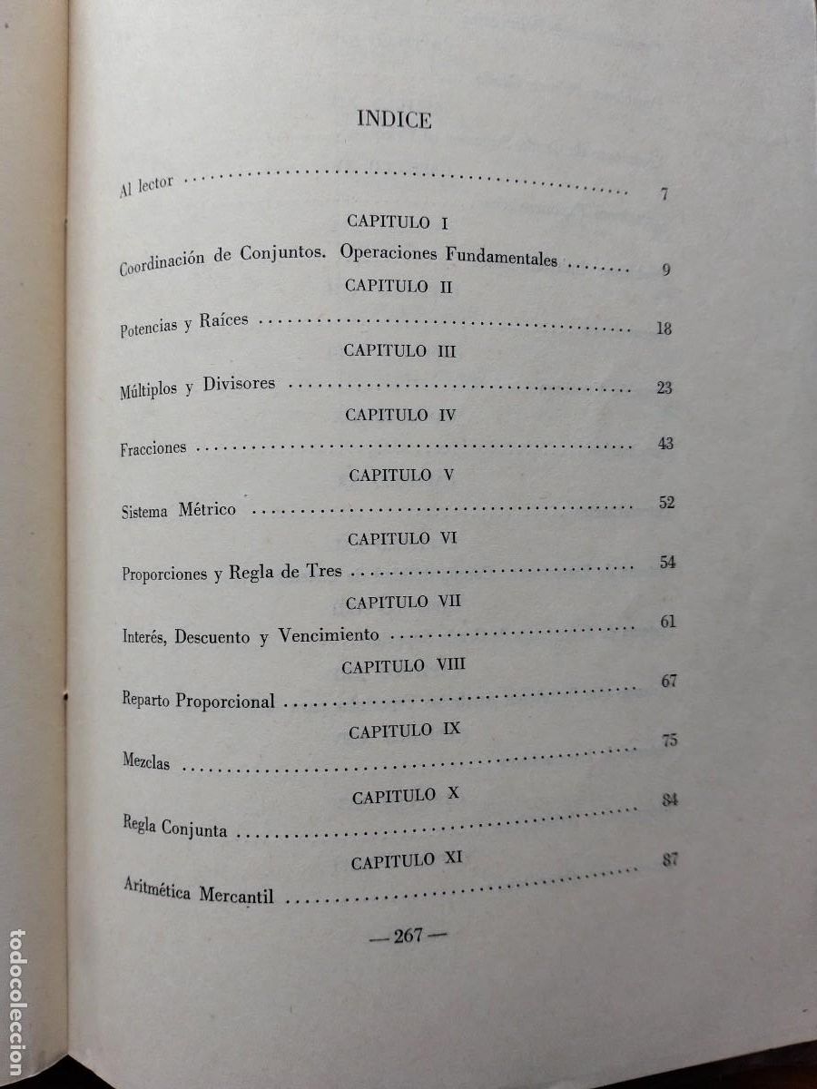 Libros de segunda mano: Problemas de aritm&eacute;tica y &aacute;lgebra M&eacute;xico 1944 - Foto 5