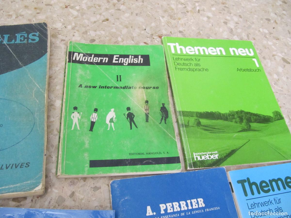 Libros de segunda mano: LOTE 10 LIBROS TEXTO IDIOMAS INGLES..FRANCES..ALEMAN..BUP.. - Foto 3