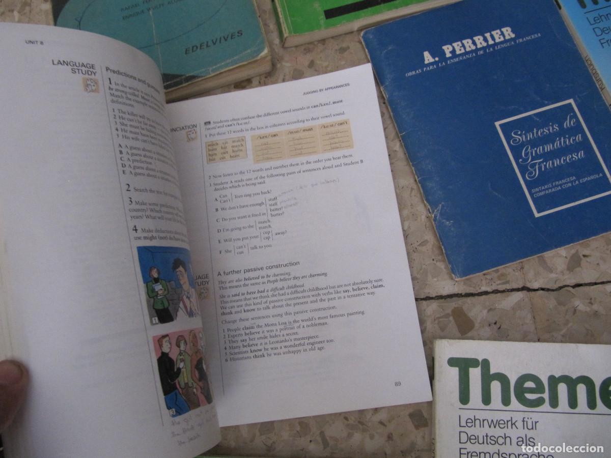 Libros de segunda mano: LOTE 10 LIBROS TEXTO IDIOMAS INGLES..FRANCES..ALEMAN..BUP.. - Foto 14