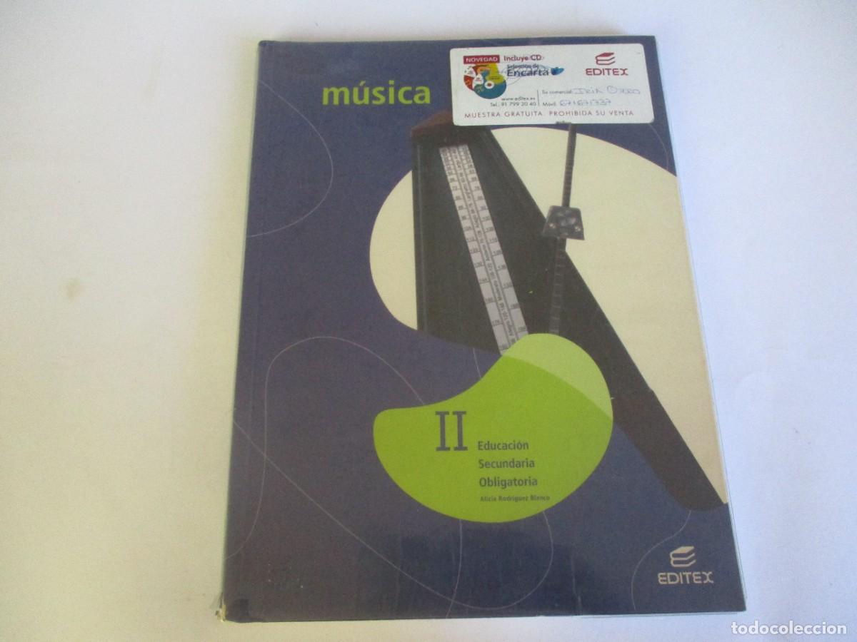 Libros de segunda mano: M&Uacute;SICA 2&ordm; ESO Editex W19481 - Foto 1