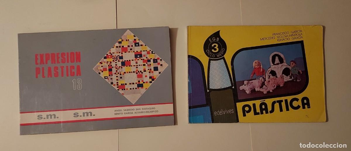 Libros de segunda mano: LIBROS DE TEXTO EGB Dos libros de Expresi&oacute;n Pl&aacute;stica de EGB, 3&ordm; y 7&ordm; - Foto 1