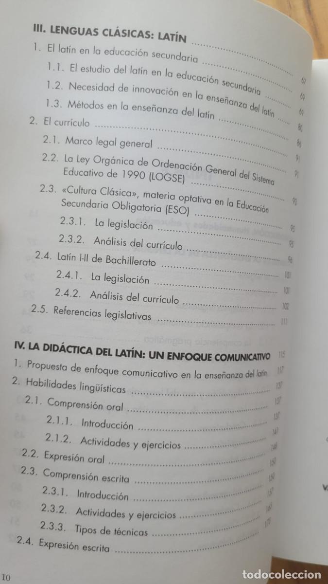 Libros de segunda mano: Did&aacute;ctica del Lat&iacute;n - Joaqu&iacute;n Fern&aacute;ndez Cacho - Foto 3