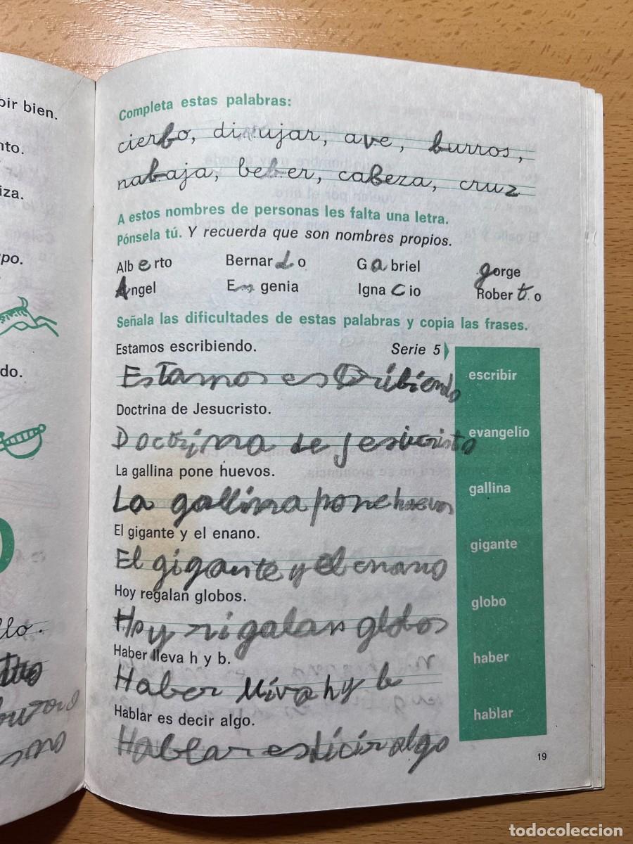 Libros de segunda mano: EJERCICIOS DE ORTOGRAFIA BASICA 1 - EDELVIVES 1969 - Foto 3
