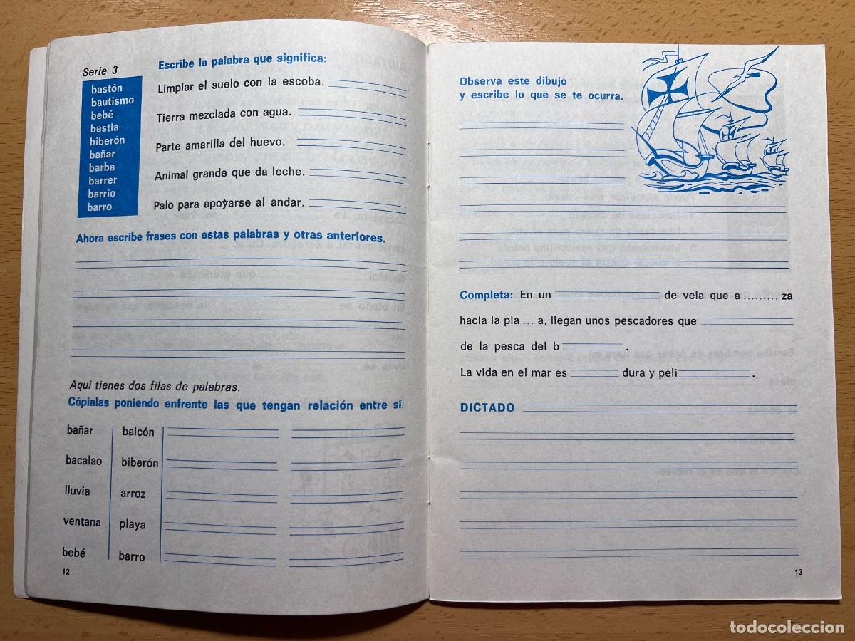 Libros de segunda mano: EJERCICIOS DE ORTOGRAFIA BASICA 2 - EDELVIVES 1969 - Foto 4