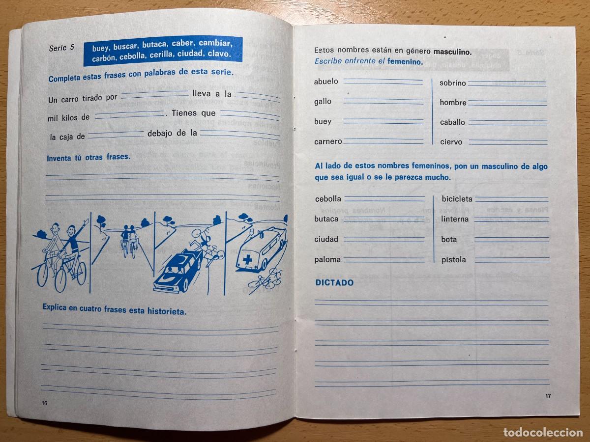 Libros de segunda mano: EJERCICIOS DE ORTOGRAFIA BASICA 2 - EDELVIVES 1969 - Foto 5
