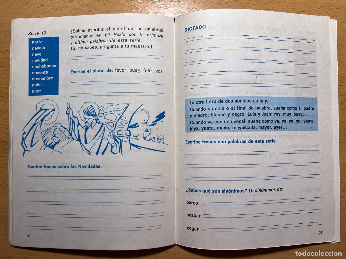 Libros de segunda mano: EJERCICIOS DE ORTOGRAFIA BASICA 2 - EDELVIVES 1969 - Foto 7
